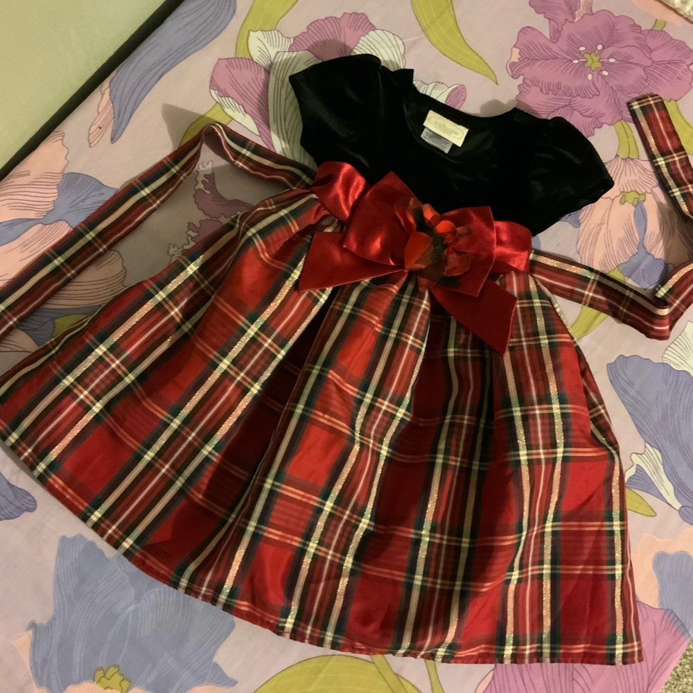 NWOT Kidture Collection Christmas Dress. Size 3T.
